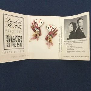 Snacks at the Ritz: Poker Antipasto (Earrings)